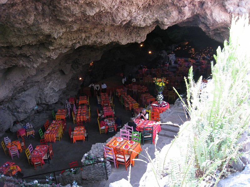 Mexico Pyramids - Mexico City 2009 1220.jpg - A trip to the Teotihuacan area of Mexico to visit the pyramids. A vast complex and a great climb to the top. This was followed by lunch in a cave, then a visit to the historical center of Mexico City. March 2009.